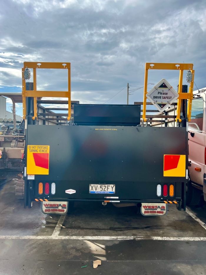 Sartori's Mechanical Services fitment of Tommy Gate hydraulic tailgate in North Geelong