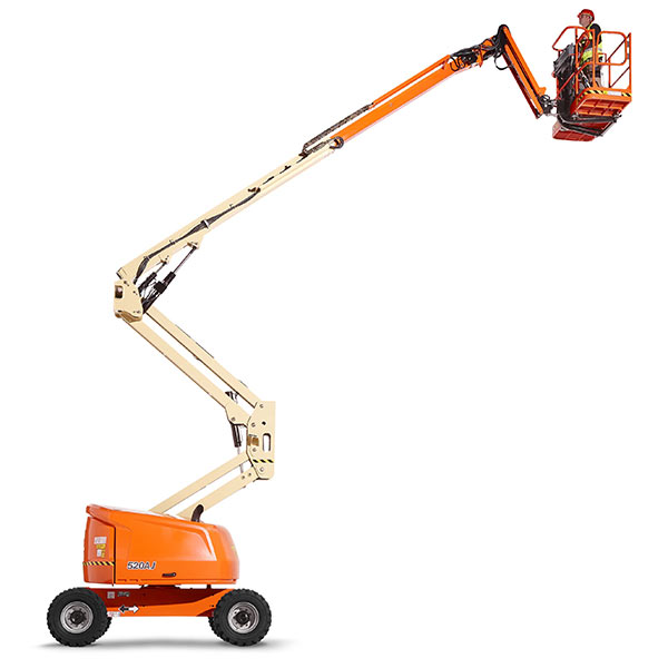 JLG 520aj Engine powered articulating boom lift